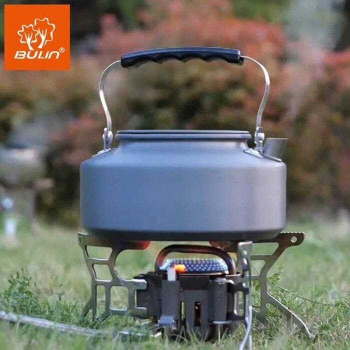 Bulin 2.2L Camping Kettle Camp Tea Coffee Pot Large Outdoor Hiking Kettle Pot Portable 2.4 Quart Camping Tea Kettle - Image 7