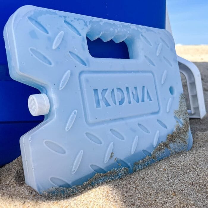 Kona Large Ice Pack for Coolers [Blue Ice 4lb] Extreme Long Lasting Design Absorbs Heat to Cool Faster - Refreezable. Reusable. Colder Than Ice (-5C) Cooler Ice Pack - Image 9