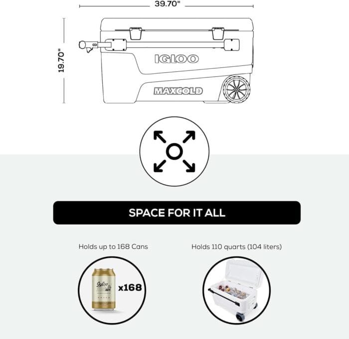 Igloo 110qt Glide Coolers - Image 6
