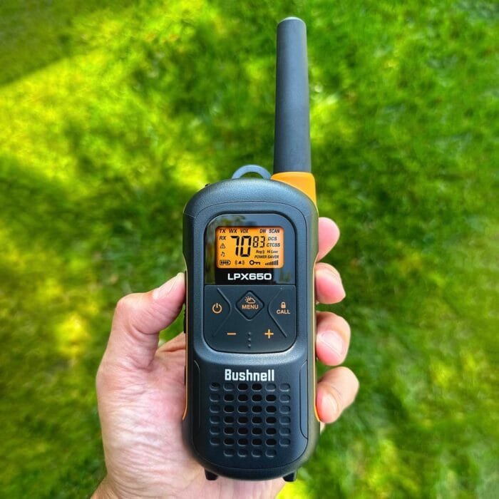 New Bushnell LPX650 Walkie Talkies - Waterproof Long Range Two Way Radios & Potable Aqua Water Purification Tablets with PA Plus, Portable and Effective Solution - Image 3