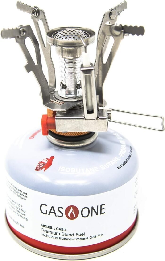 GasOne Camping Stove Fuel Blend Isobutane Efficient and High Output - Image 3