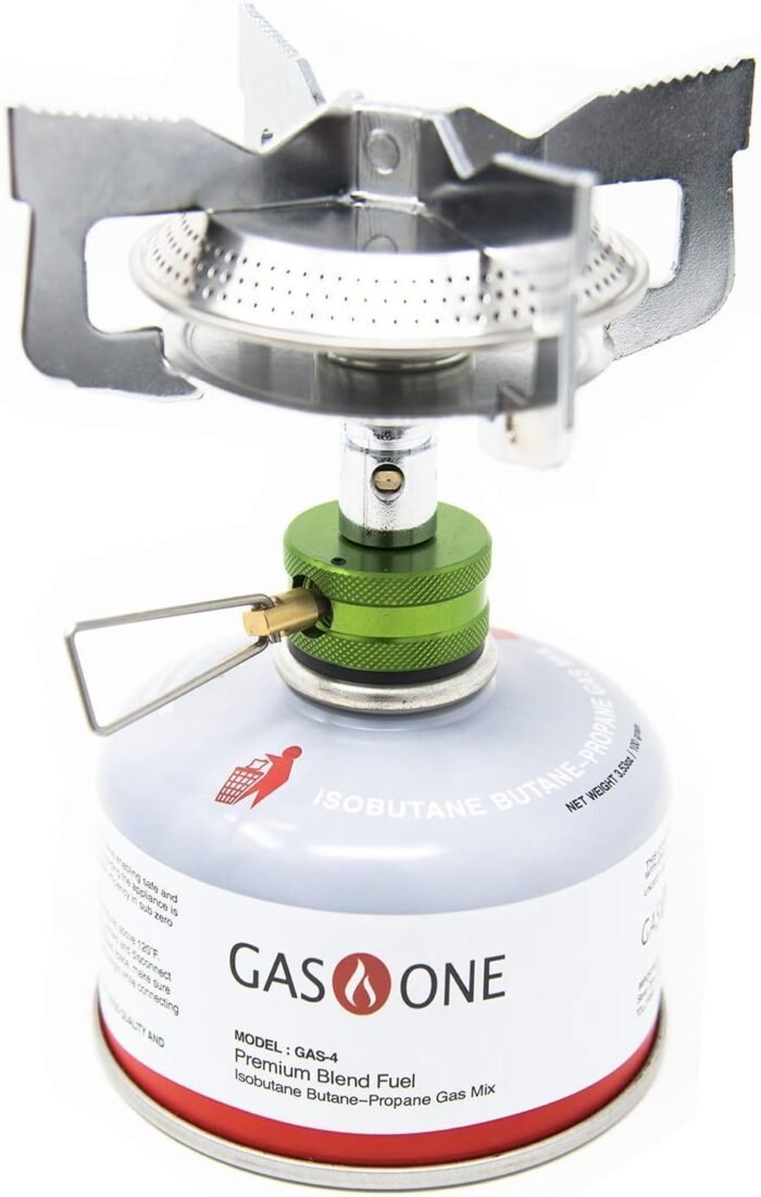 GasOne Camping Stove Fuel Blend Isobutane Efficient and High Output - Image 4