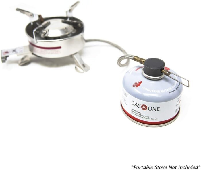 GasOne Camping Stove Fuel Blend Isobutane Efficient and High Output - Image 5