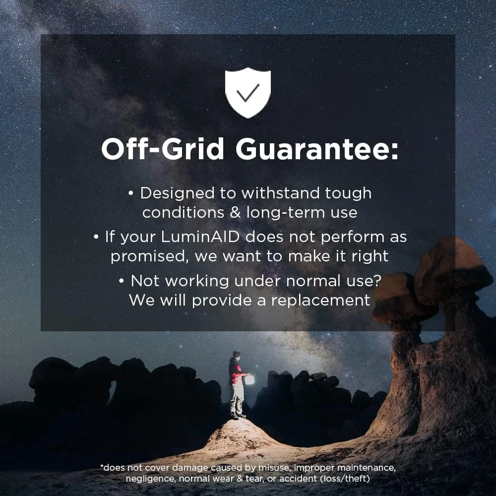 LuminAID Solar Camping Lantern - Inflatable LED Lamp Perfect for Camping, Hiking, Travel and More - Emergency Light for Power Outages, Hurricane, Survival Kits - As Seen on Shark Tank - Image 11