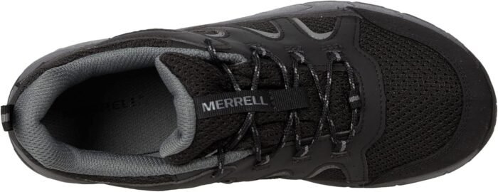 Merrell Kids' Oakcreek Low Lace Waterproof Hiking Sneaker - Image 3