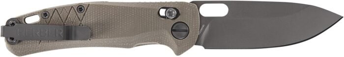 Gerber Gear Scout Pocket Knife - 3.2" Plain Edge Blade Folding Knife - EDC Gear and Equipment - Micarta - Image 3