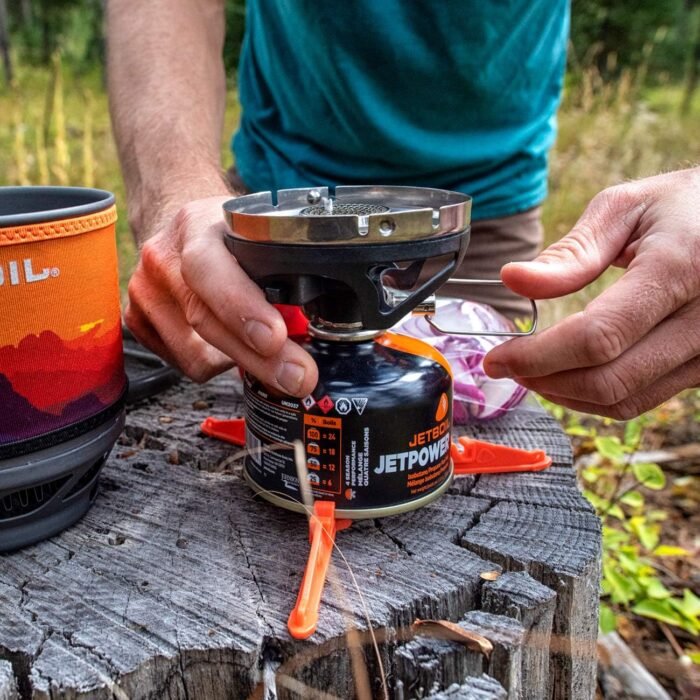 Jetboil MiniMo Camping and Backpacking Stove Cooking System with Adjustable Heat Control - Image 8