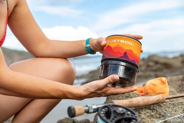 Jetboil MiniMo Camping and Backpacking Stove Cooking System with Adjustable Heat Control - Image 9