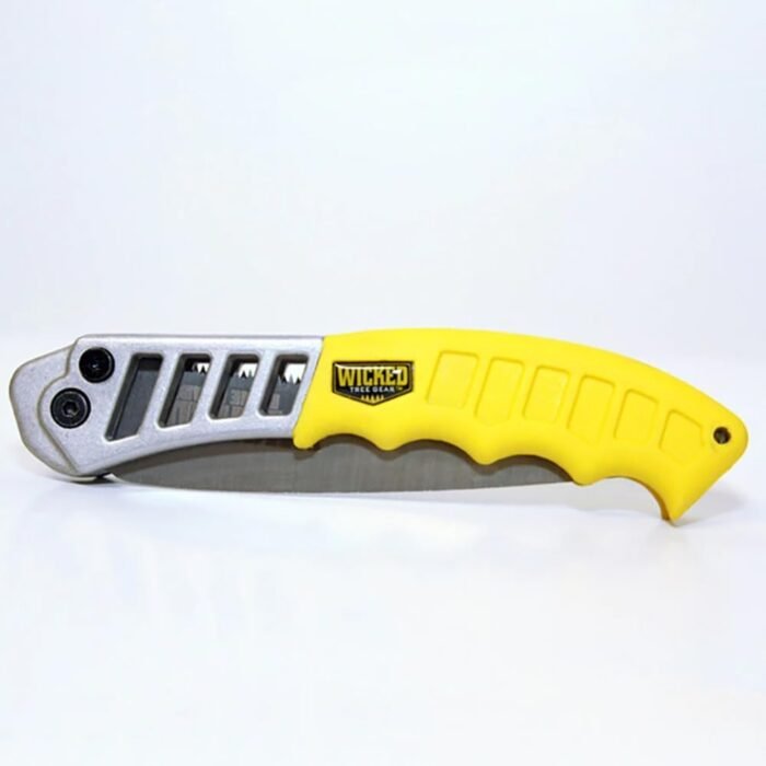 Wicked Tree Gear WTG-007 Wicked Tough Folding Utility/Bone Saw, Yellow, 7" Blade - Image 3