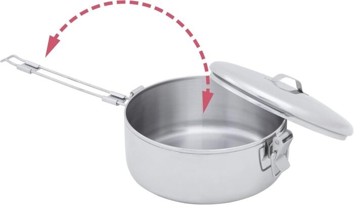 MSR Alpine Stainless Steel Stowaway Camping Pot - Image 3