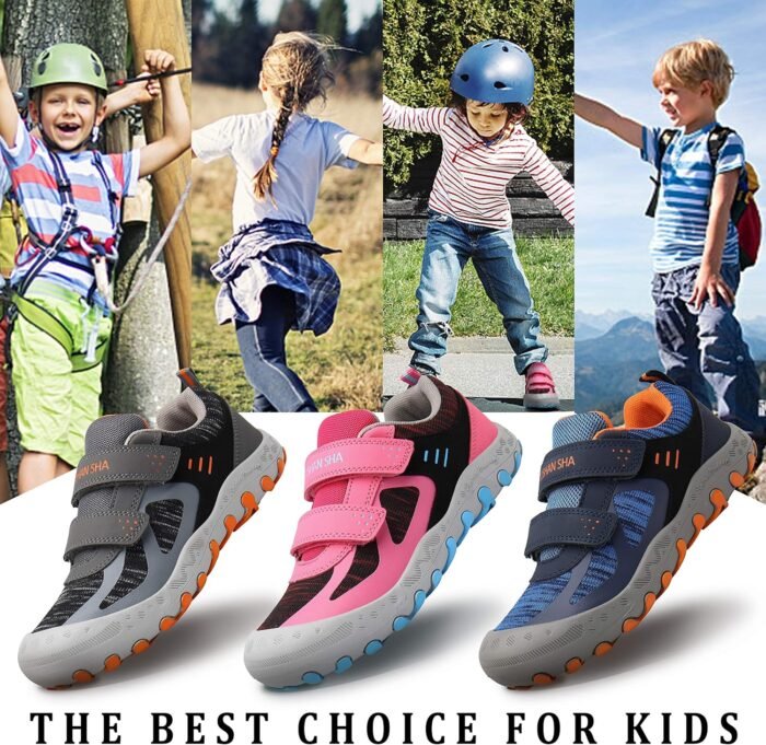 Mishansha Boys' Non Slip Hiking Shoe - Image 7