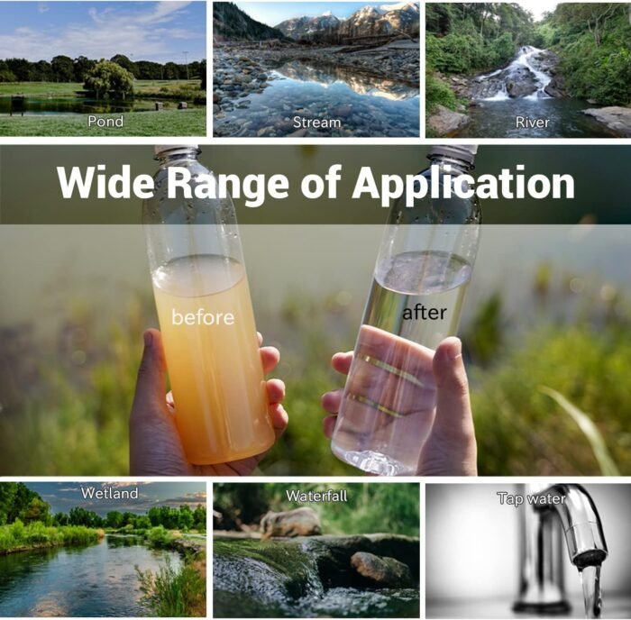 Mini Water Filter NatureNova Portable Emergency Water Filtration System Hiking Camping Straw Survival Gear Emergency Preparedness - Image 7