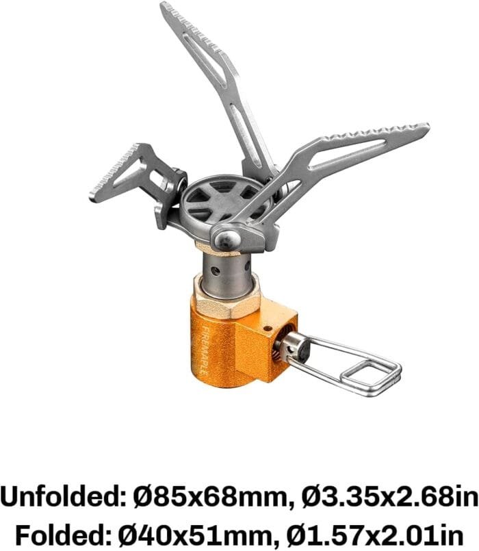 Fire-Maple FMS-300T Portable Stove Ultra Light, Hiking Stove Titanium for Backpacking Camping Outdoor, ISPO Design Award Gold Winner - Image 3