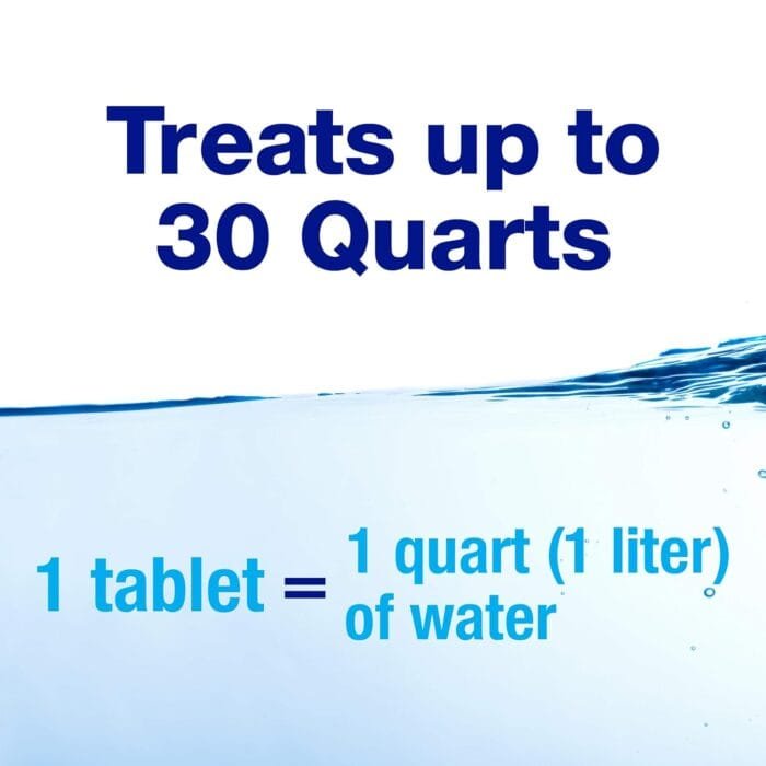 Potable Aqua Chlorine Dioxide Water Purification Tablets - 30 Count - Image 8