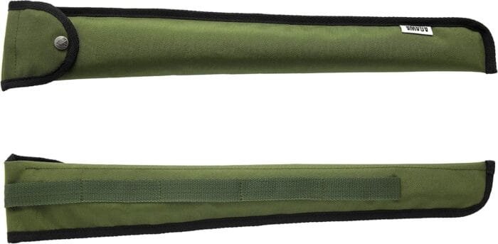 AGAWA - BOREAL21 TRIPPER KIT - 21 inch folding bow saw, rugged cordura sheath, additional aggressive blade (Black Frame - Green Handle) - Image 4