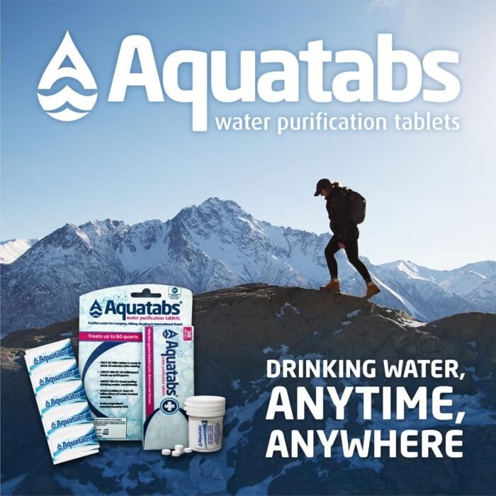 Aquatabs 49mg Water Purification Tablets (100 Pack). Water Filtration System for Hiking, Backpacking, Camping, Emergencies, Survival, and Home-Use. Easy to Use Water Treatment and Disinfection. - Image 5