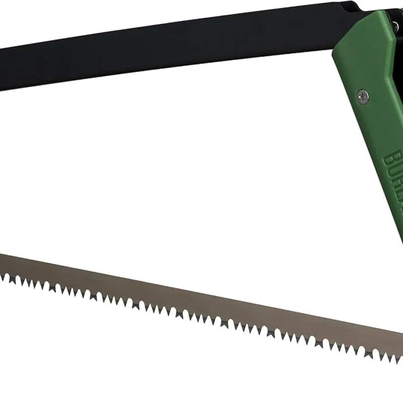 AGAWA - BOREAL21 -> 21 Inch Folding Bow Saw - Black Frame, Green Handle, 21" All Purpose Blade
