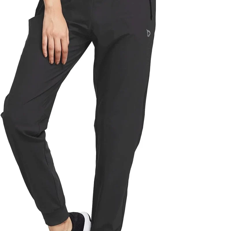 BALEAF Women's Joggers Pants Athletic Running Jogging Pants Hiking Quick Dry Zipper Pockets