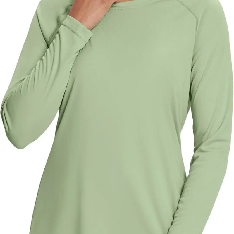 BALEAF Women's UPF 50+ Sun Shirts Long Sleeve UV Protection Rash Guard Lightweight Quick Dry SPF Hiking Tops Outdoor