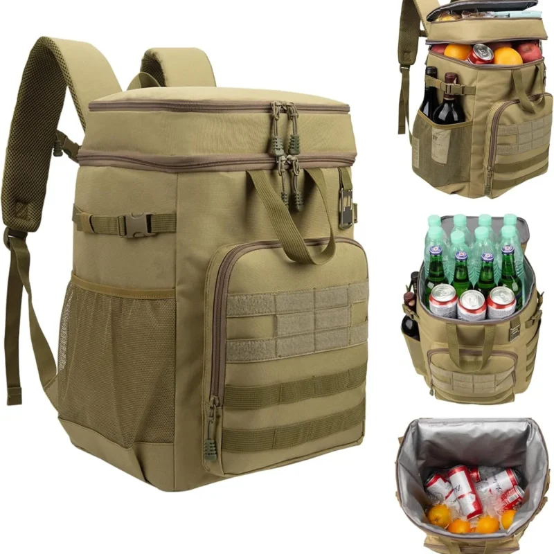 Backpack Cooler,45/55 Cans Backpack Coolers Insulated Leak Proof for Men Women,43L Soft Lightweight Travel Cooler Lunch Box Backpack for Hiking,Camping,Beach