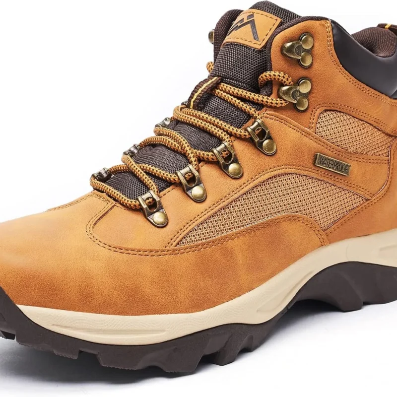 CC-Los Men's Waterproof Hiking Boots Outdoor Relaxed Fit Lightweight Size 7.5-14