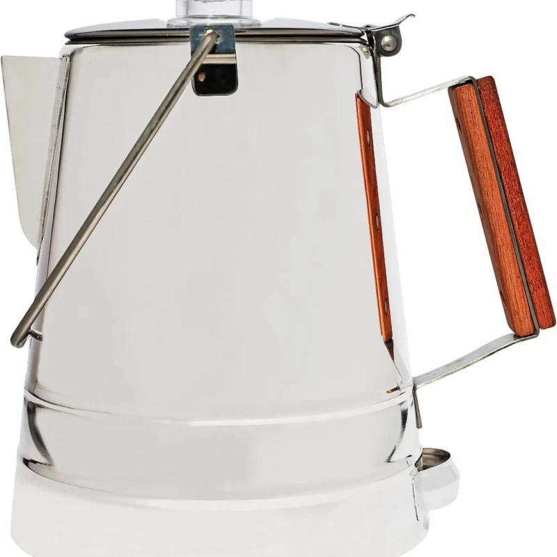 COLETTI Butte Percolator Coffee Pot — Large Coffee Pot, NO Aluminum or Plastic [14 Cup]