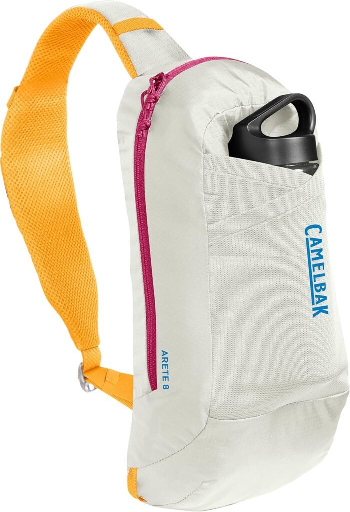 CamelBak Arete Sling 8 Pack with 20 oz Water Bottle - Perfect for Hiking, Exploring, and More