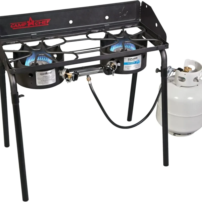 Camp Chef EX60LW Explorer 2 Burner Outdoor Camping Modular Cooking Stove