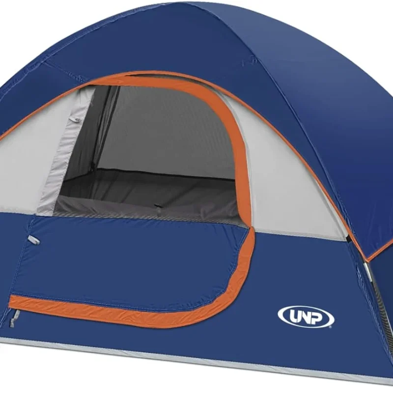 Camping Tent 2 Person, Waterproof Windproof Tent with Rainfly Easy Set up-Portable Dome Tents for Camping…