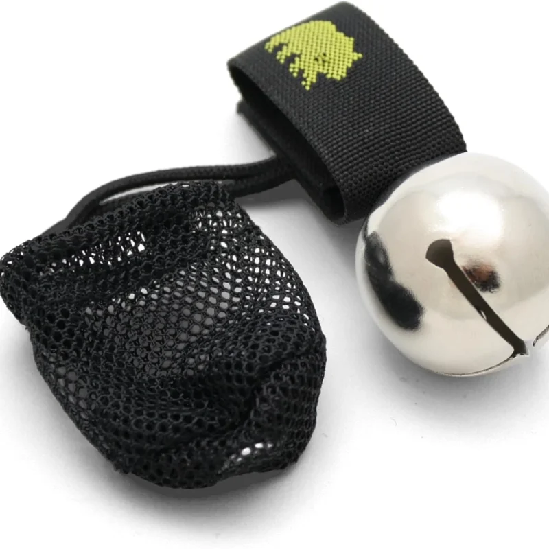 Coghlan's Bear Bell with Magnetic Silencer, Black