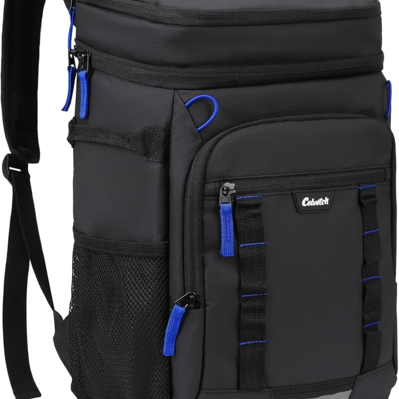 Cooler Backpack for Men Women - 30 Cans Backpack Cooler Insulated Leak Proof Lightweight Camping Cooler Travel Cooler Bakcpack for Beach Picnic Camping Hiking Fishing