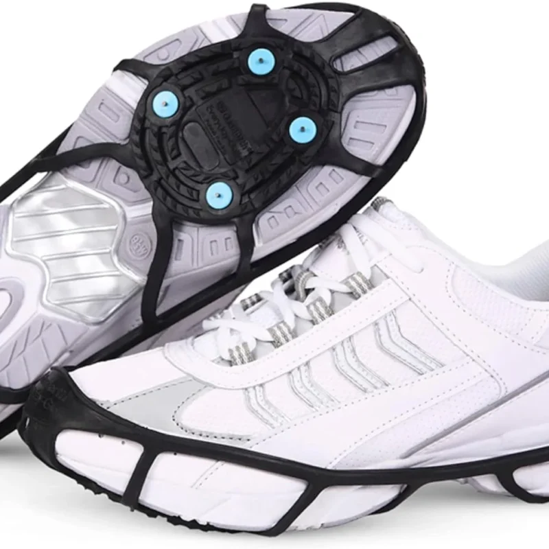 Due North Everyday G3 Ice Cleats for Shoes & Boots - Traction Spikes for Men & Women to Improve Grip on Snow & Ice
