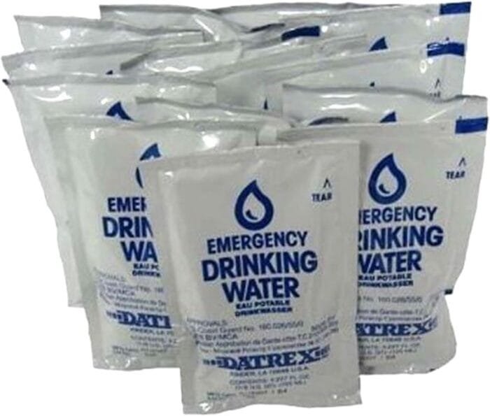 Emergency Water Packet 4.227 oz - 3 Day/72 Hour Supply (18 Packs), White & Potable Aqua Water Purification Tablets, Portable and Effective Water Purification Solution - Image 2