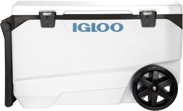 Igloo Marine Ultra Coolers, Insulated Portable Cooler Chest with Heavy Duty Handles, Leak-Proof Outdoor Hard Cooler, 5-day Ice Retention