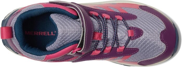 Merrell Unisex-Child Moab Speed 2 Mid Alternative Closure Waterproof Hiking Boot - Image 2