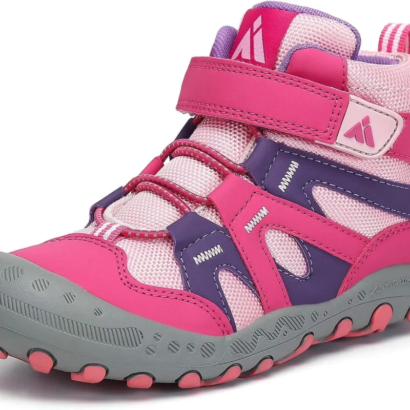 Mishansha unisex child Anti Collision Non Slip Sneakers Outdoor Trekking Hiking Shoes