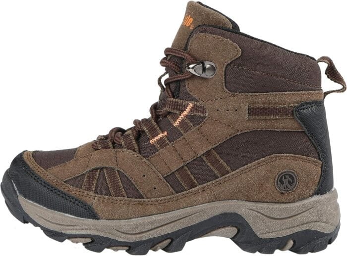 Northside Unisex-Child Rampart Mid Hiking Boots - Lightweight Performance | Suede/Ripstop Nylon Moisture-Wicking Quick Lace-Up Durable TPR Outsole | Kids Hiking Adventure Essential - Image 2