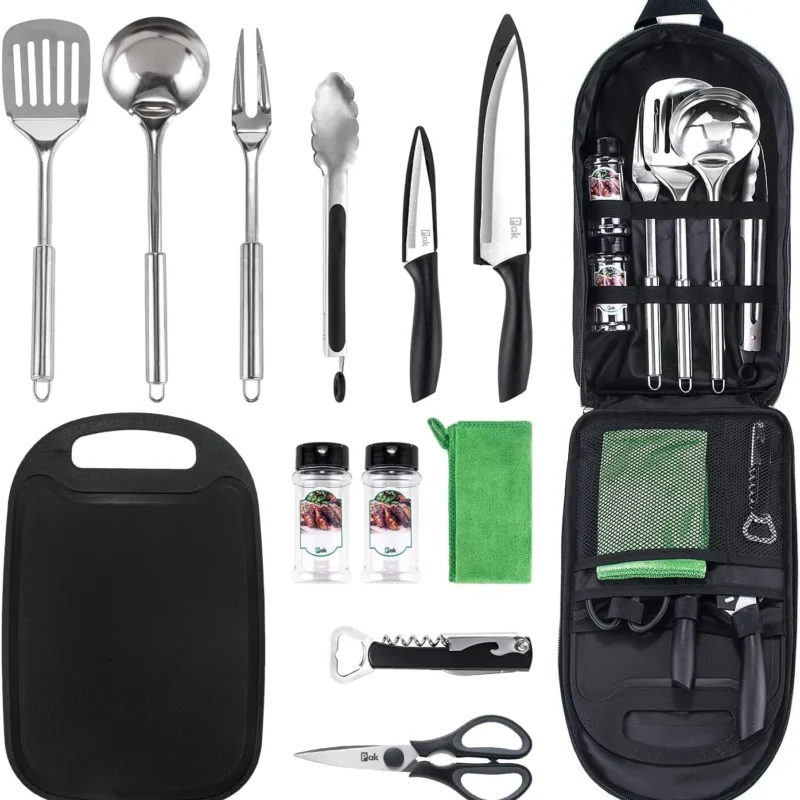 Pak Camping Cookware, Camp Kitchen, Camp Cookware, Camping Utensils Set, Camping Kitchen Set, Camping Cooking Set, Camping Cooking Utensils, Camping Cookware Set, Camping Accessories Cooking, RV Camp