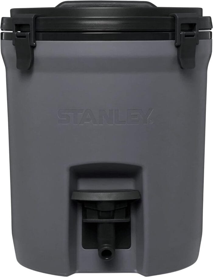 STANLEY Adventure 2 Gallon Fast Flow Water Jug, Ice Water Dispenser, Insulated Beverage Cooler with Easy Pour Spigot and Latched Foam Lid