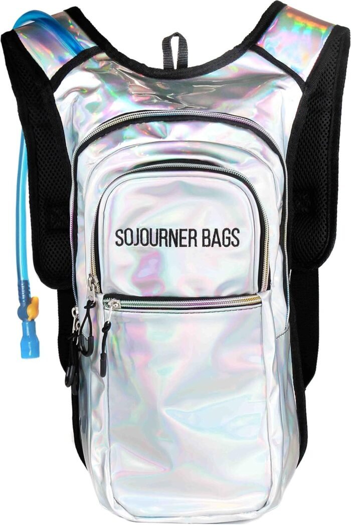 Sojourner Hydration Pack, Hydration Backpack - Water Backpack with 2l Hydration Bladder, Festival Essential - Rave Hydration Pack Hydropack Hydro for Hiking, Running, Biking, Festival Gear - Image 2