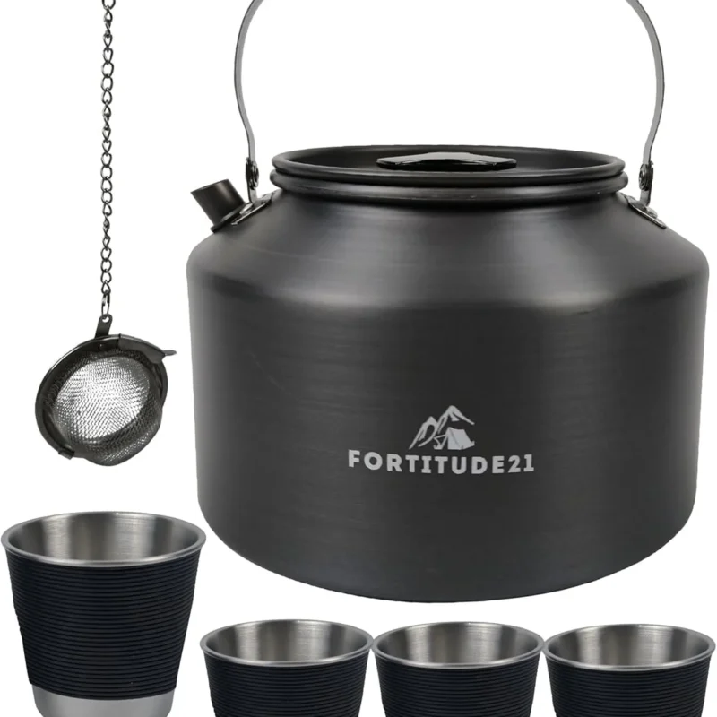 Tea Kettle Stovetop, 2.2L Stovetop Kettle, Kettle Teapot, Camping Kettles for Boiling Water, Whistling Tea Kettle for Stove Top, Coffee Kettle Stovetop, Water Kettle Stovetop, Camp Kettle