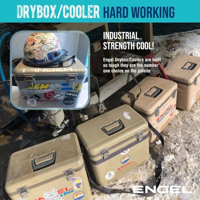 Engel UC30 30qt Leak-Proof, Air Tight, Drybox Cooler and Hard Shell Lunchbox - Image 6