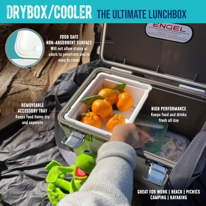 Engel UC30 30qt Leak-Proof, Air Tight, Drybox Cooler and Hard Shell Lunchbox - Image 8