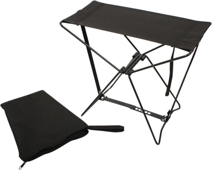 Rothco Folding Camp Stool, Black - Image 2