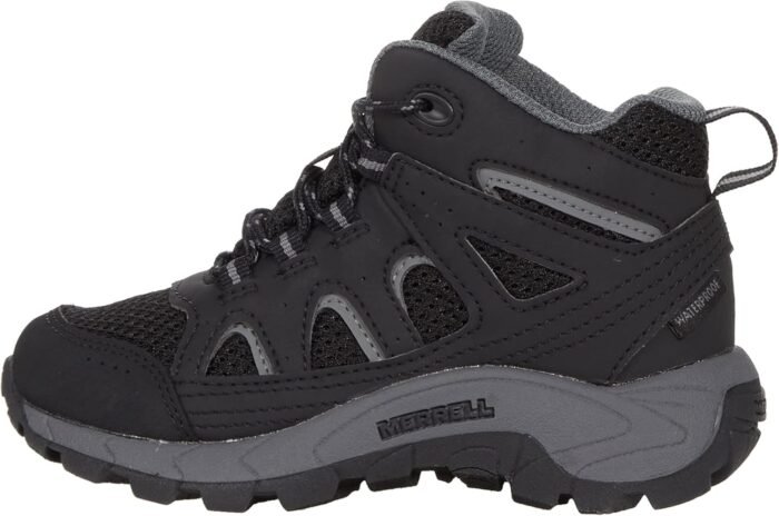 Merrell Kid's Oakcreek Mid Lace Waterproof Hiking Boot - Image 4