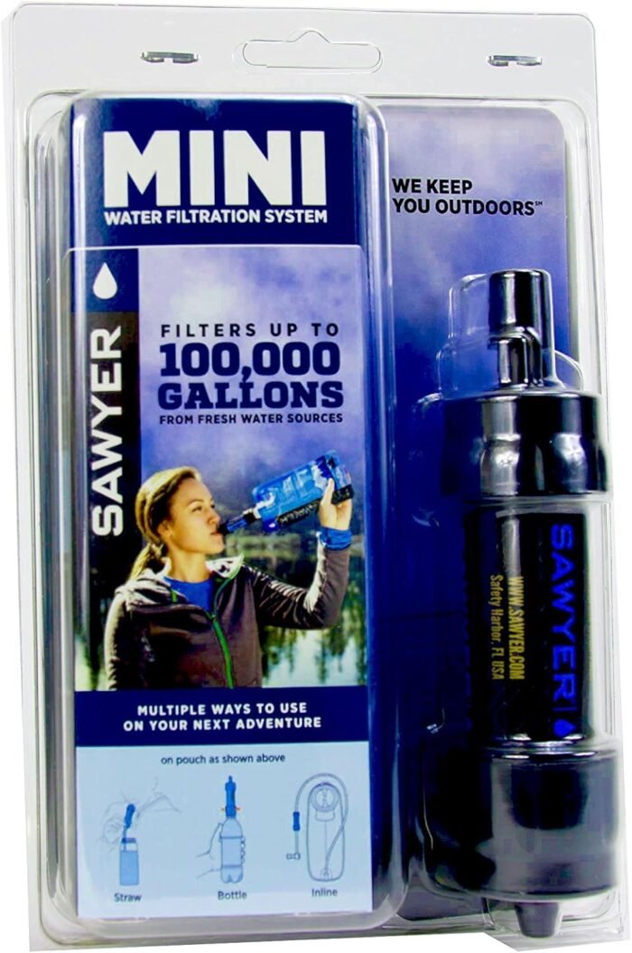 Sawyer Products SP105 MINI Water Filtration System, Single, Black - Image 3