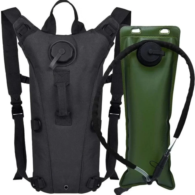 ATBP Tactical Hydration Pack 3L Water Bladder Backpack Lightweight Water Storage Reservoir Bag Daypack for Running Hiking Cycling Biking