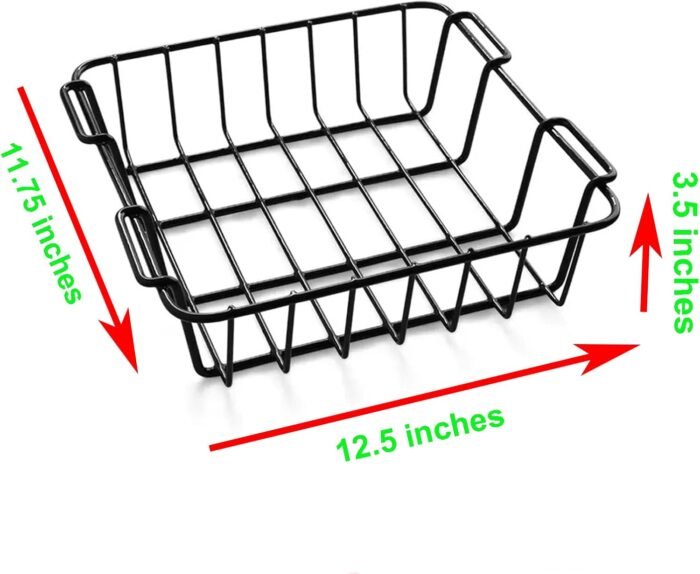 Cooler Basket for Yeti Tundra 50 & 65, lgloo 52QT, Ozark Trail 52QT, Pelican Elite (45 & 70) etc, Stainless Steel Storage Dry-Goods Basket Suitable for Coolers with All Internal diameters 12-1/2" - Image 2