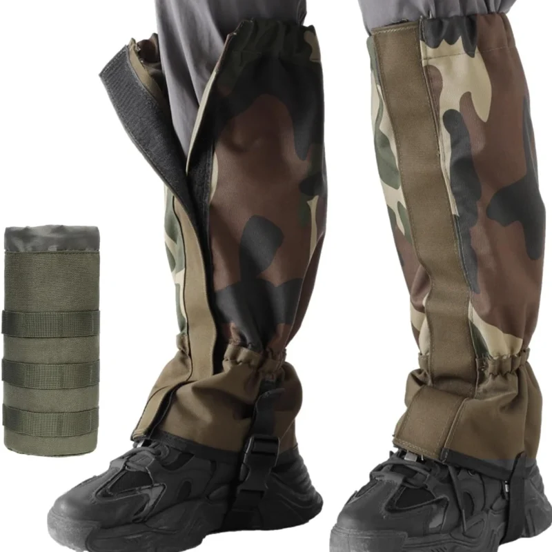 Gaiters for Hiking Boots, Waterproof & Adjustable Leg Protection for Weed Eating, Ideal Use as Tick Gaiters, Leg Gaiters