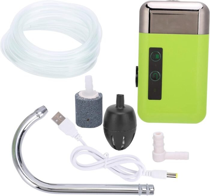 Oxygen Pump Sensing Pumping Water 3 Modes with LED Light for Fishing Hands Washing 210